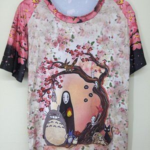 Studio Ghibli silky soft t-shirt size M